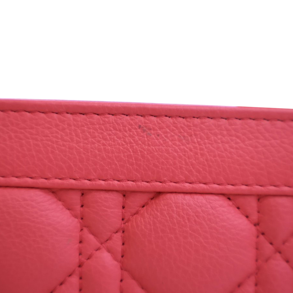 Pre-Loved Dior Supple Cannage Calfskin Caro Every Dior Pouch - Picture 9 of 12